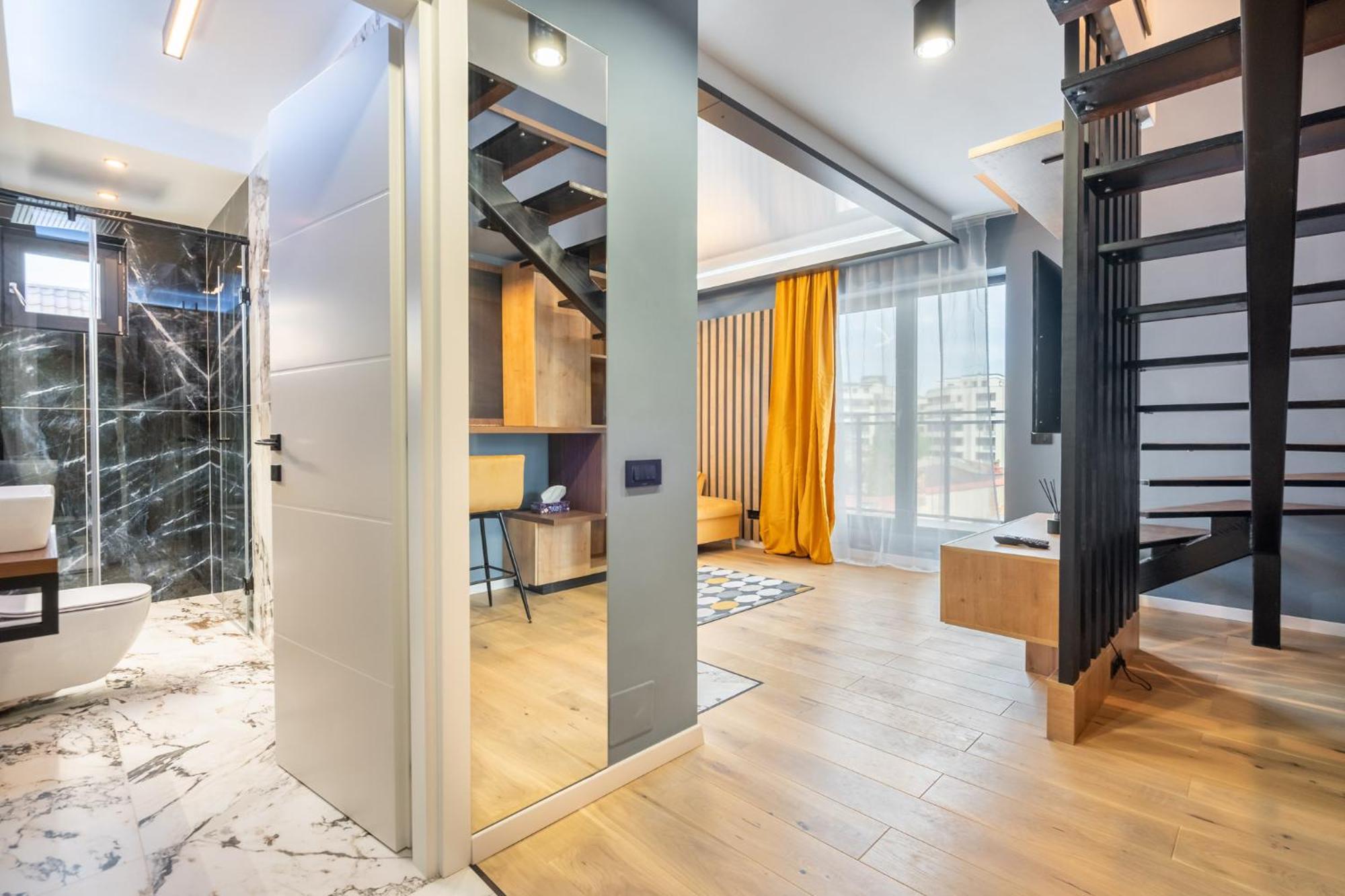 Sunflower - Chic Loft In Tineretului Bucharest Exterior photo